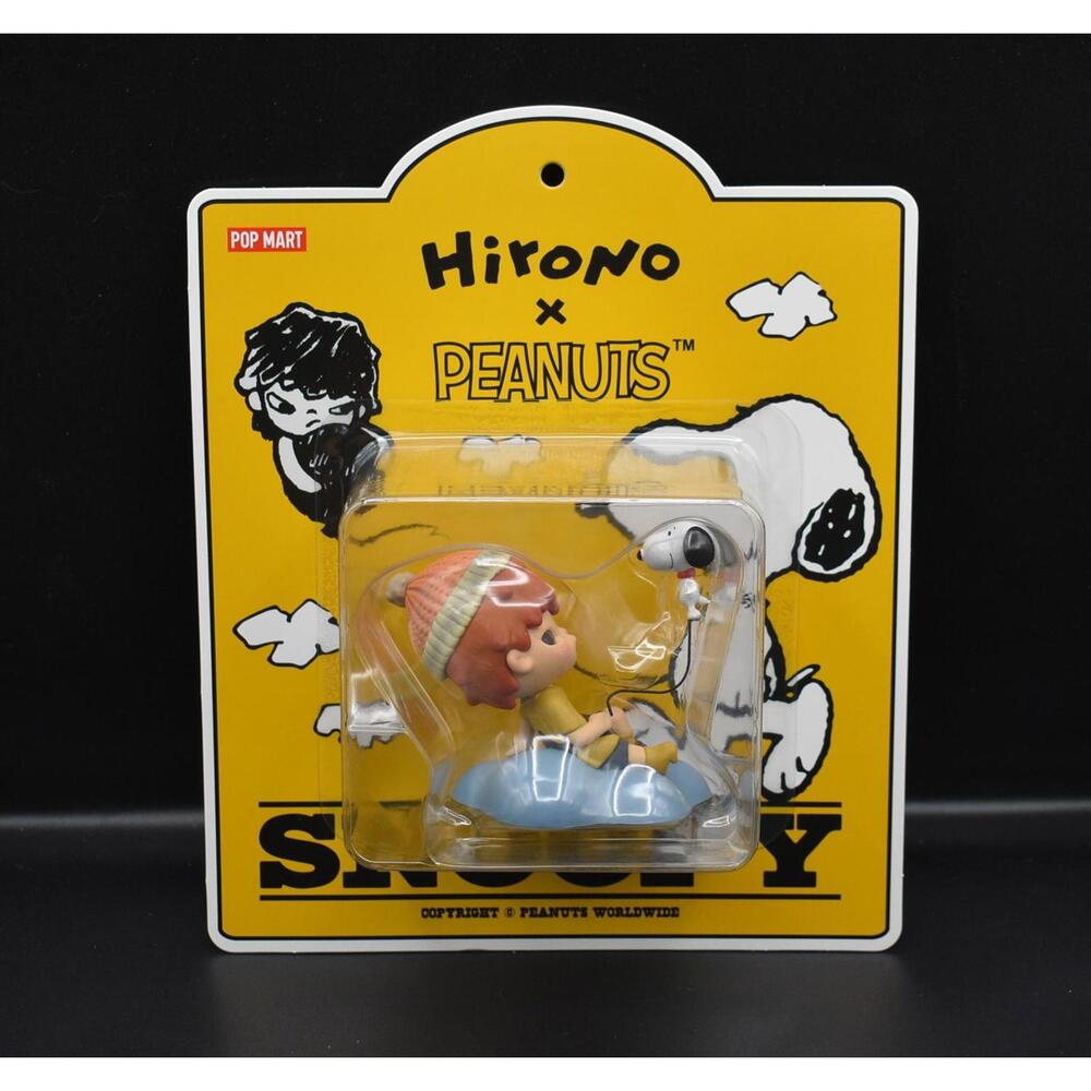 Pop Mart Hirono and Peanuts Charlie Brown Snoopy Balloon Figure Figurine(A9)
